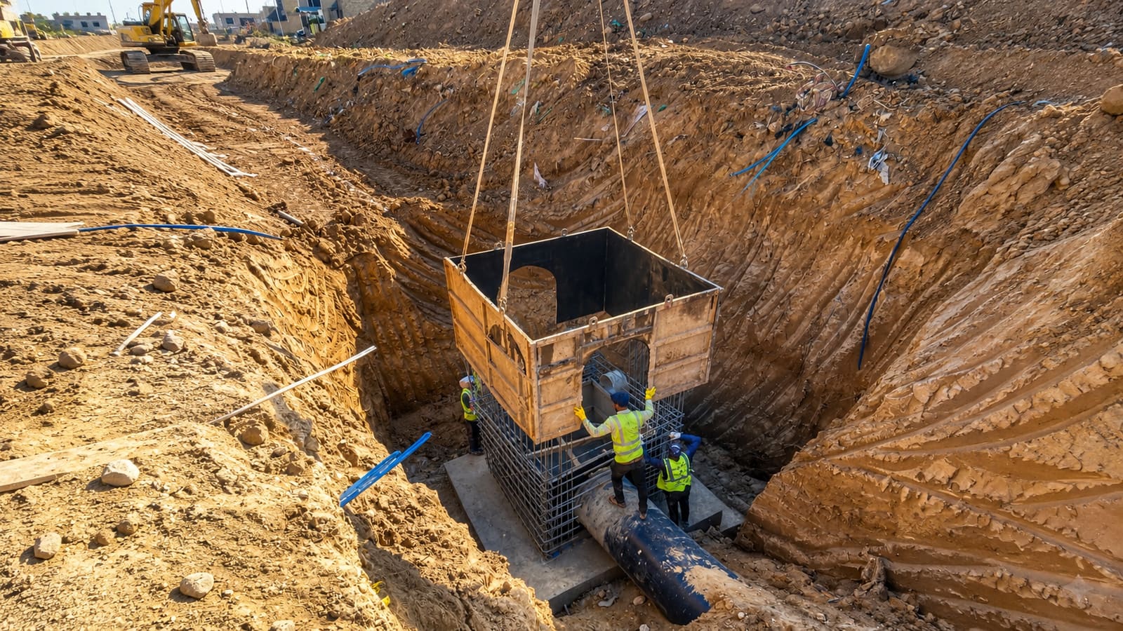 Sewage & Rainwater Networks — Al-Hussein